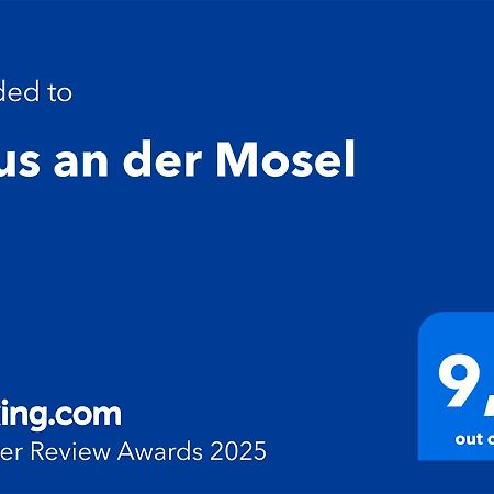 Haus An Der Mosel Lägenhet Bernkastel-Kues Exteriör bild